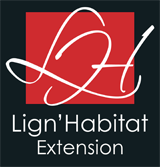 Logo de Lign'Habitat maître d'oeuvre et constructeur de maisons individuelles sur Rennes et sur le département d'Ille et Vilaine